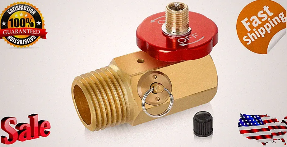 Air Tank Manifold Valve with Fill Port Portable Bypass Pneumatic Compressor Kit